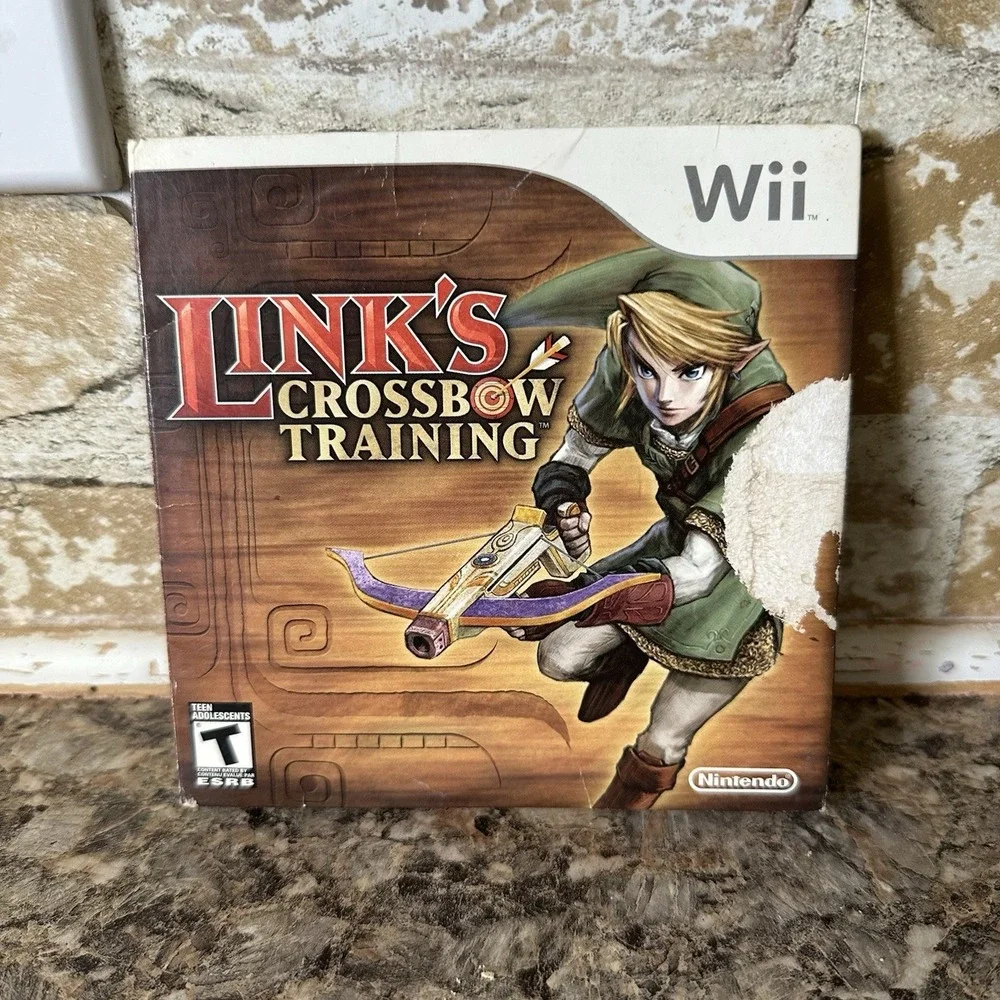 Link's Crossbow Training (Nintendo Wii, 2007) Free shipping Fast